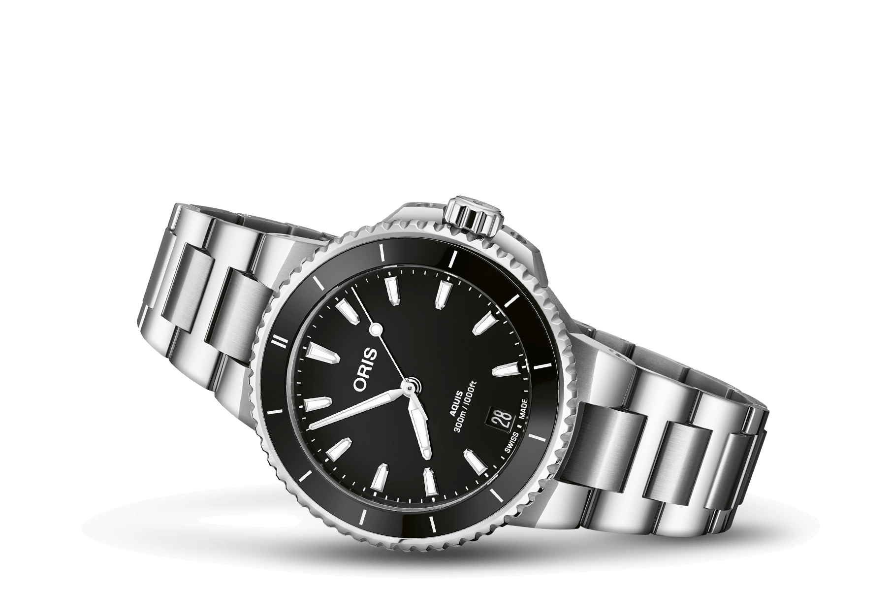 Oris Oris Aquis 01 733 7792 4154-07 8 19 05P , наручные мужские часы фото под углом